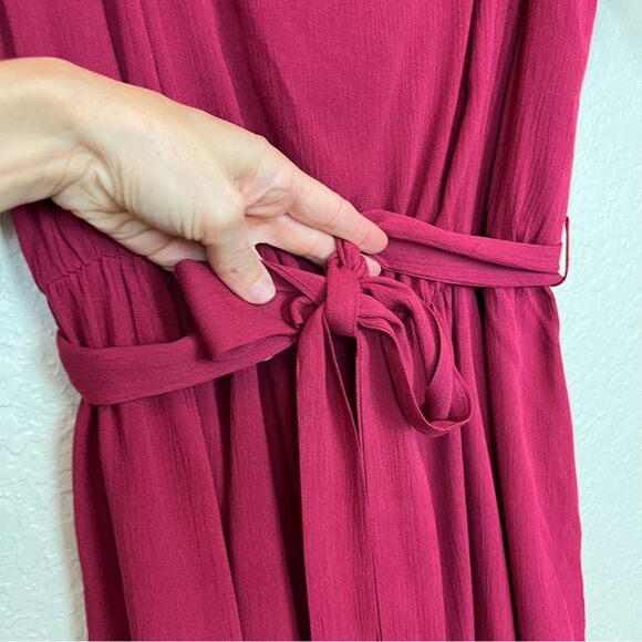 City Chic Dress Cold Shoulder Open Shoulder Dress NWT! in Rhubarb size 16 - Picture 9 of 13